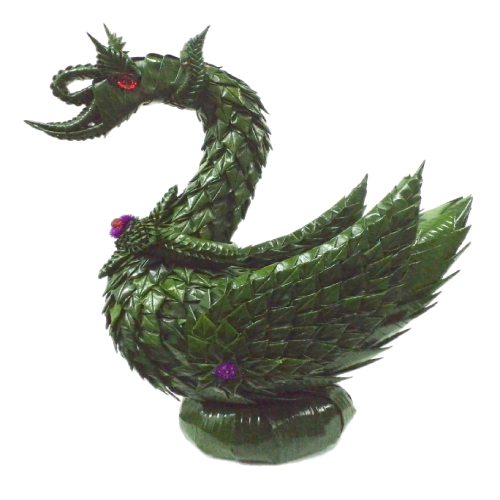 Banana Leaf Swan